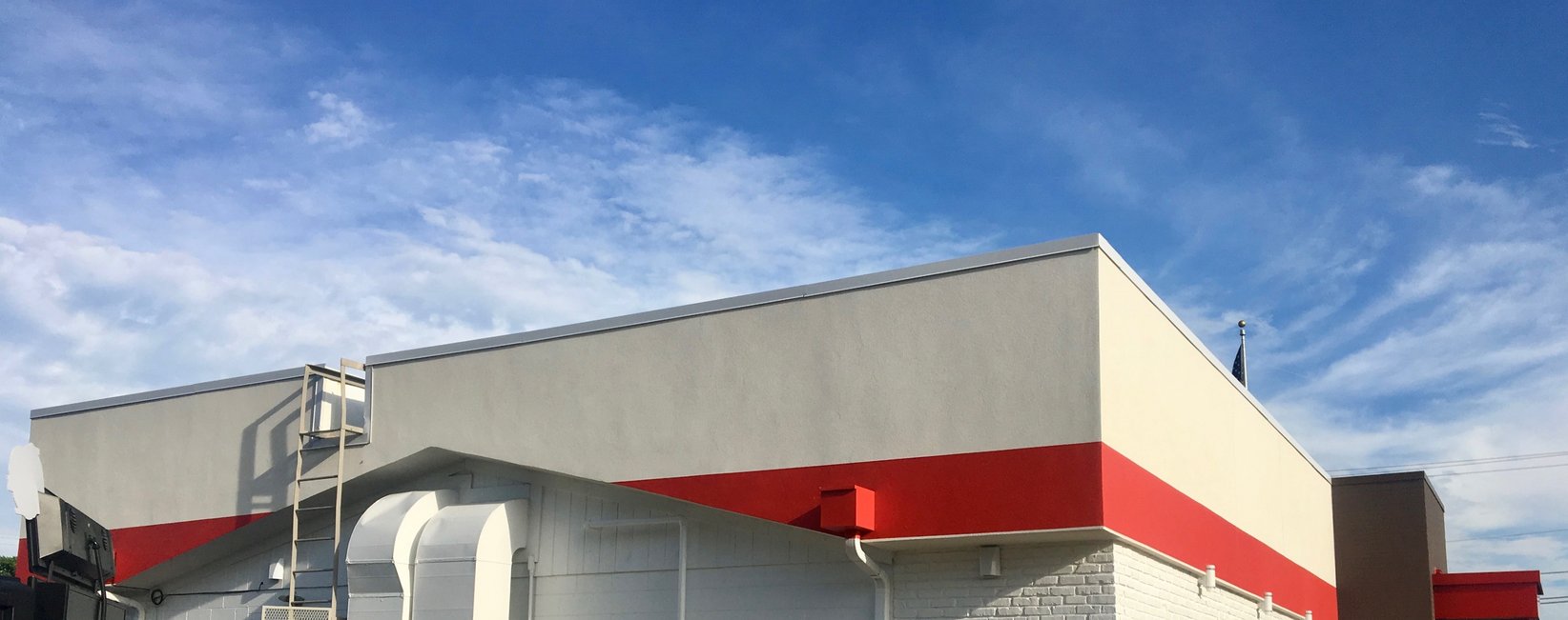 Arby's Commercial Flat Roof & Coping Repair Greencastle, Indiana